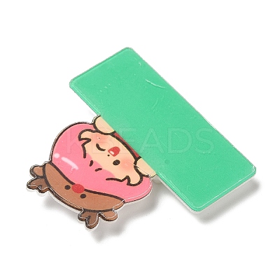 Christmas Theme Acrylic Brooch JEWB-E024-02P-03-1