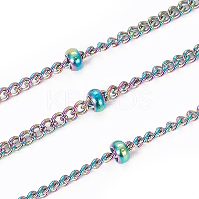 Ion Plating(IP) 304 Stainless Steel Curb Chains CHS-I003-G01-1