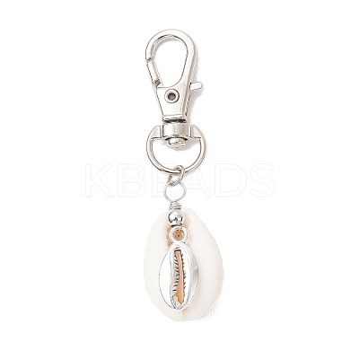 Ocean Collection Shell Pendant Decorations HJEW-JM03210-06-1