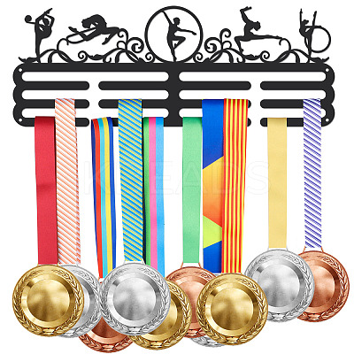 Fashion Iron Medal Hanger Holder Display Wall Rack ODIS-WH0021-268-1