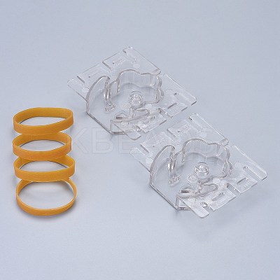 Flower Plastic Candle Molds LS-DIY-I035-12-1