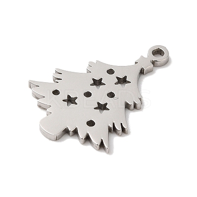 Non-Tarnish 5Pcs Christmas 201 Stainless Steel Pendants STAS-Z068-01P-01-1