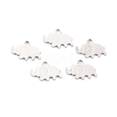 Non-Tarnish 304 Stainless Steel Charms STAS-F266-13P-1