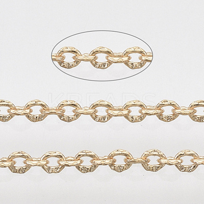 Brass Cable Chains CHC-T008-04G-1