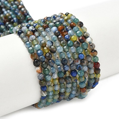 Natural Agate Beads Strands G-E469-12Z-1