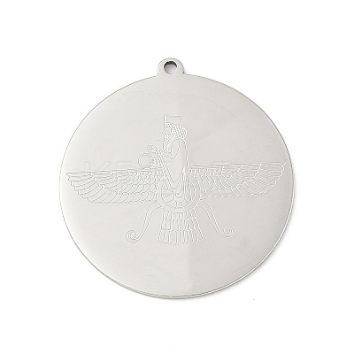 304 Stainless Steel Pendants LS-STAS-G355-11P-1