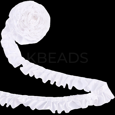 10M Polyester Ruffled Trimming OCOR-GF0004-57D-1