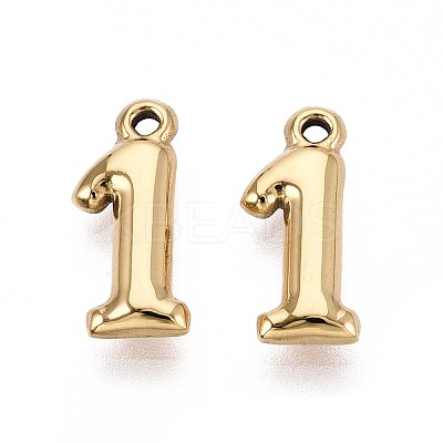 Ion Plating(IP) 304 Stainless Steel Pendants STAS-N109-261B-G-1