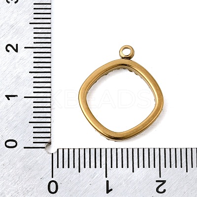 304 Stainless Steel Pendants STAS-B128-14C-G-1
