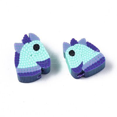 Handmade Polymer Clay Beads CLAY-N008-021A-1