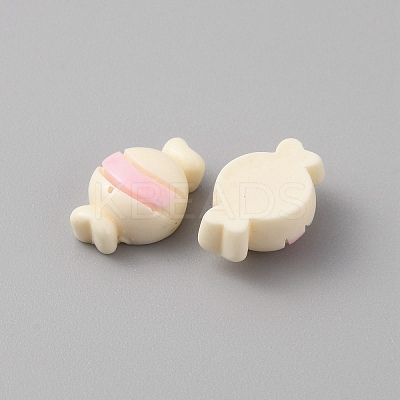 Opaque Resin Imitation Food Cabochons RESI-WH0036-11C-1