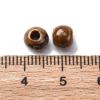 Bright Glazed Porcelain Beads PORC-D300-A22-1