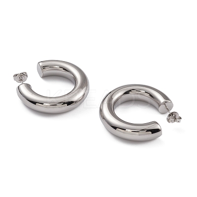 Non-Tarnish 304 Stainless Steel Stud Earrings for Women EJEW-G346-07E-P-1