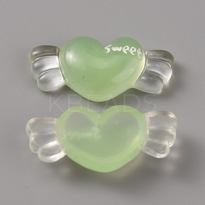 Transparent Resin Cabochons RESI-WH0035-04C-1