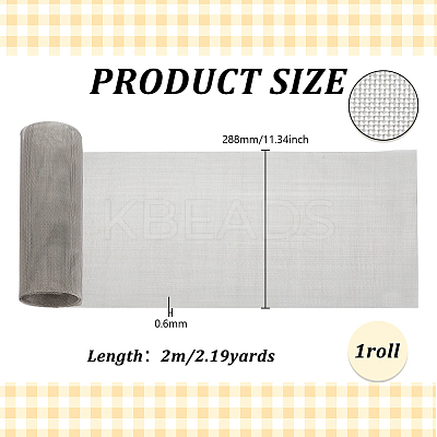 Stainless Steel Woven Wire Mesh FIND-WH0428-06P-1