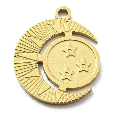 Ion Plating(IP) 316L Surgical Stainless Steel Pendants STAS-M317-12G-1