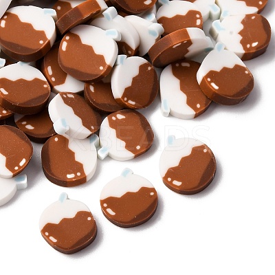 Handmade Polymer Clay Cabochons CLAY-B007-03H-1