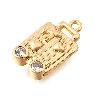 Brass Pendants X-KK-C096-08G-1