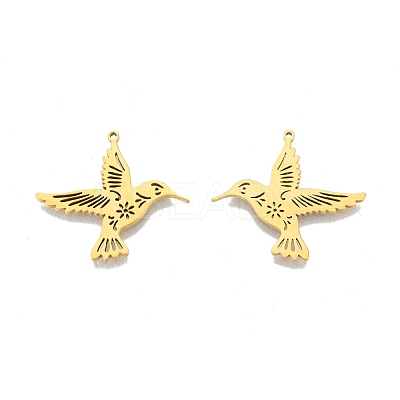 Ion Plating(IP) 201 Stainless Steel Pendants STAS-N098-099LG-1
