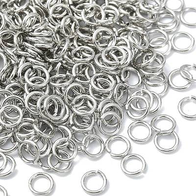 SHEGRACE 30G Brass Saw Cut Open Jump Rings XGRPCN936-238P-1