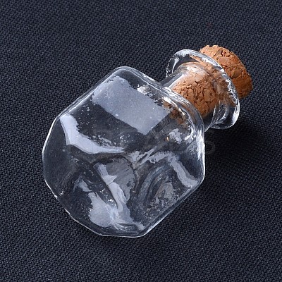 Glass Bottles AJEW-D037-09-1