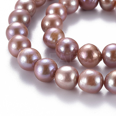 Natural Keshi Pearl Beads Strands PEAR-S020-L09-1