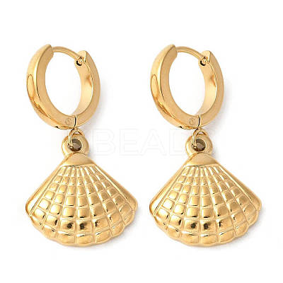 304 Stainless Steel Hoop Earrings for Women LS-EJEW-Z092-02G-02-1