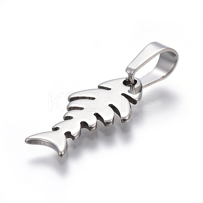 Tarnish Resistant 304 Stainless Steel Pendants STAS-I096-15P-1