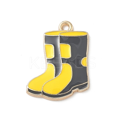 Alloy Enamel Pendants FIND-C074-01F-1