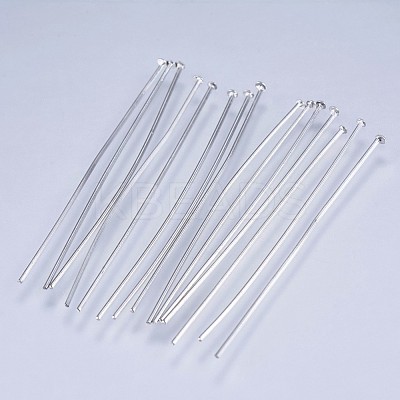 Tarnish Resistant 304 Stainless Steel Flat Head Pins STAS-F145-07P-0.6x40mm-1