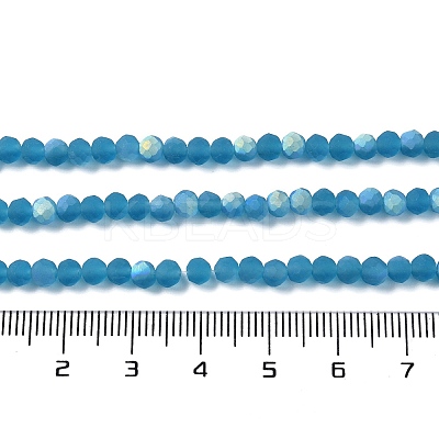 Transparent Glass Beads Strands EGLA-A034-T4mm-MB27-1