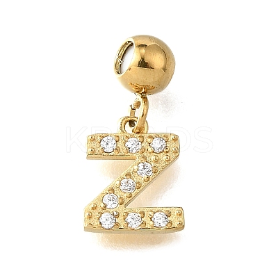 304 Stainless Steel Rhinstone Pendant STAS-H202-50G-Z-1