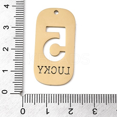 304 Stainless Steel Pendants STAS-D200-02F-G-1