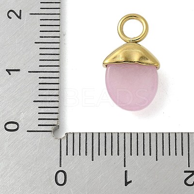 Natural Rose Quartz Pendants STAS-L277-07G-03-1
