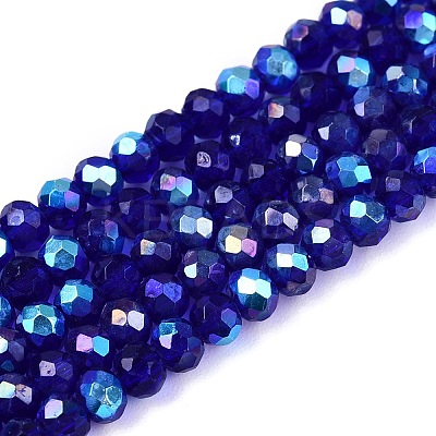 Electroplate Glass Beads Strands EGLA-A044-T3mm-L06-1