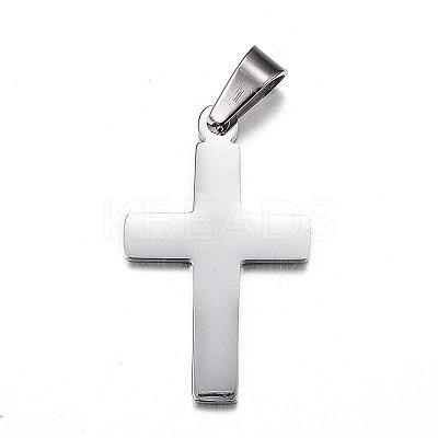 Tarnish Resistant 304 Stainless Steel Pendants STAS-G102-20P-1