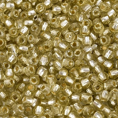 Silver Lined Glass Seed Beads SEED-T007-18A-05-1