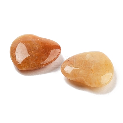 Heart Natural Mixed Gemstone Palm Stones G-C134-06A-1