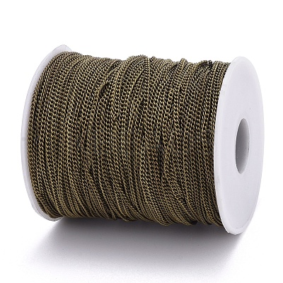 Brass Twisted Chains CHC-S096-AB-NF-1-1