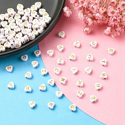 Opaque Acrylic Beads PACR-YW0001-14-1