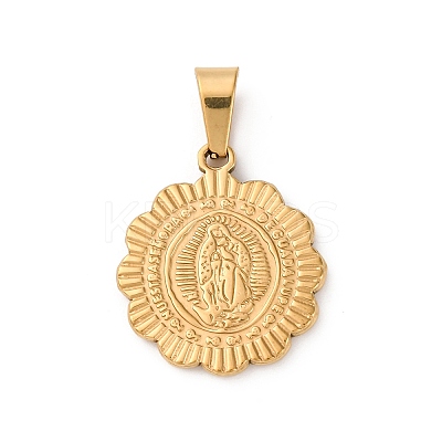 201 Stainless Steel Pendants STAS-C130-04C-G-1