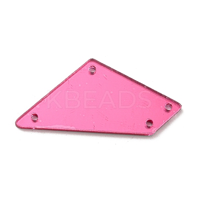 Trapezoid Acrylic Mirror Sew on Rhinestones MACR-G065-04A-04-1