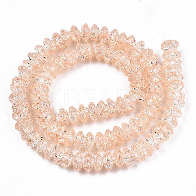 Crackle Glass Beads GLAA-S192-004F-1