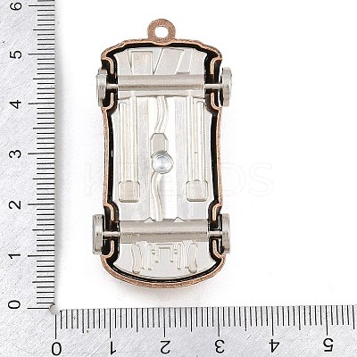 Tibetan Style Alloy Big Pendants AL-CBA2376-21R-1