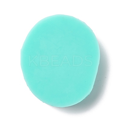 Oval with Skull Pendant Food Grade Silicone Molds LS-DIY-M040-07-1