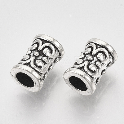 Tibetan Style Alloy Beads X-TIBE-Q097-03AS-LF-1