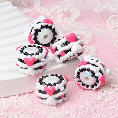 Opaque Acrylic Beads PW-WGF3828-01-1