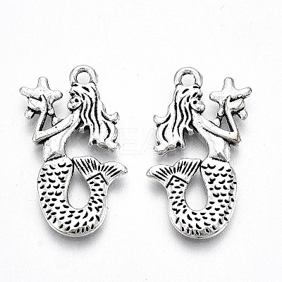 Tibetan Style Alloy Pendants LS-X-TIBE-S323-084AS-RS-1