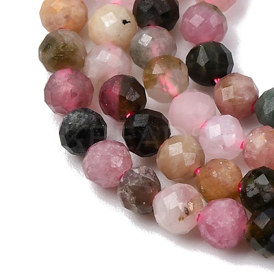 Natural Multicolor Tourmaline Beads Strands X-G-R362-11-1
