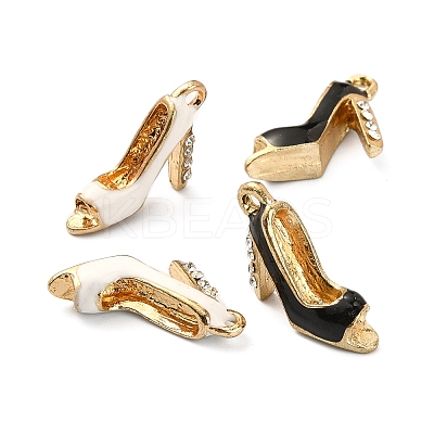 20Pcs 2 Colors Alloy Enamel Pendants ENAM-CJ0002-51-1